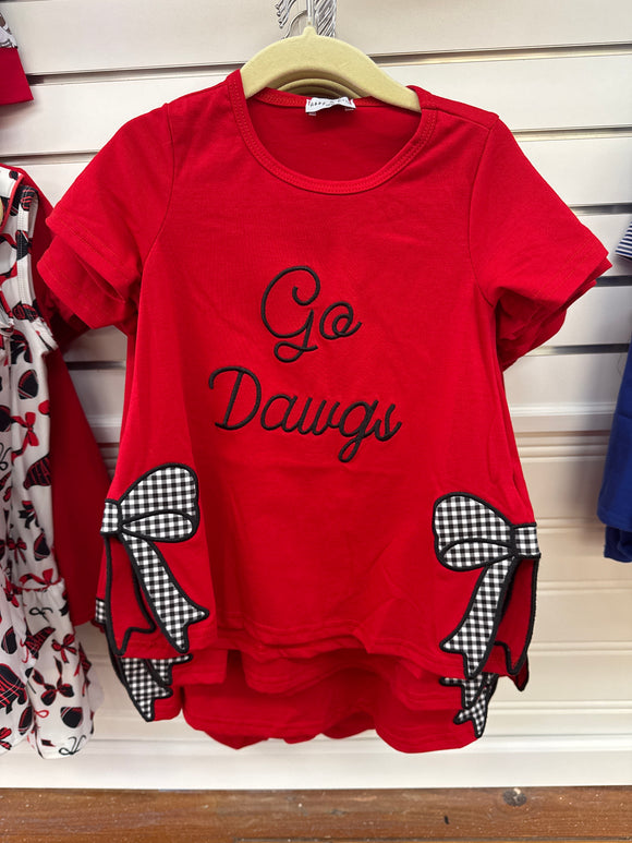 Go Dawgs ribbon dress