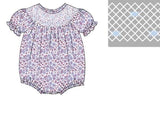 PO74 Floral & Gingham Sibling Sets