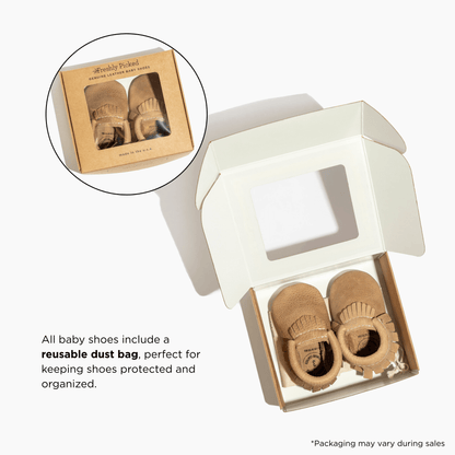 Chestnut Oxford Baby Shoe