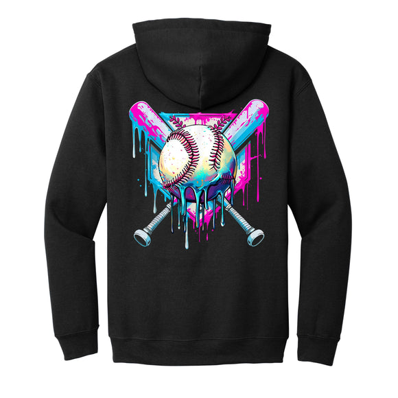 Youth Baseball Drip Hoodie