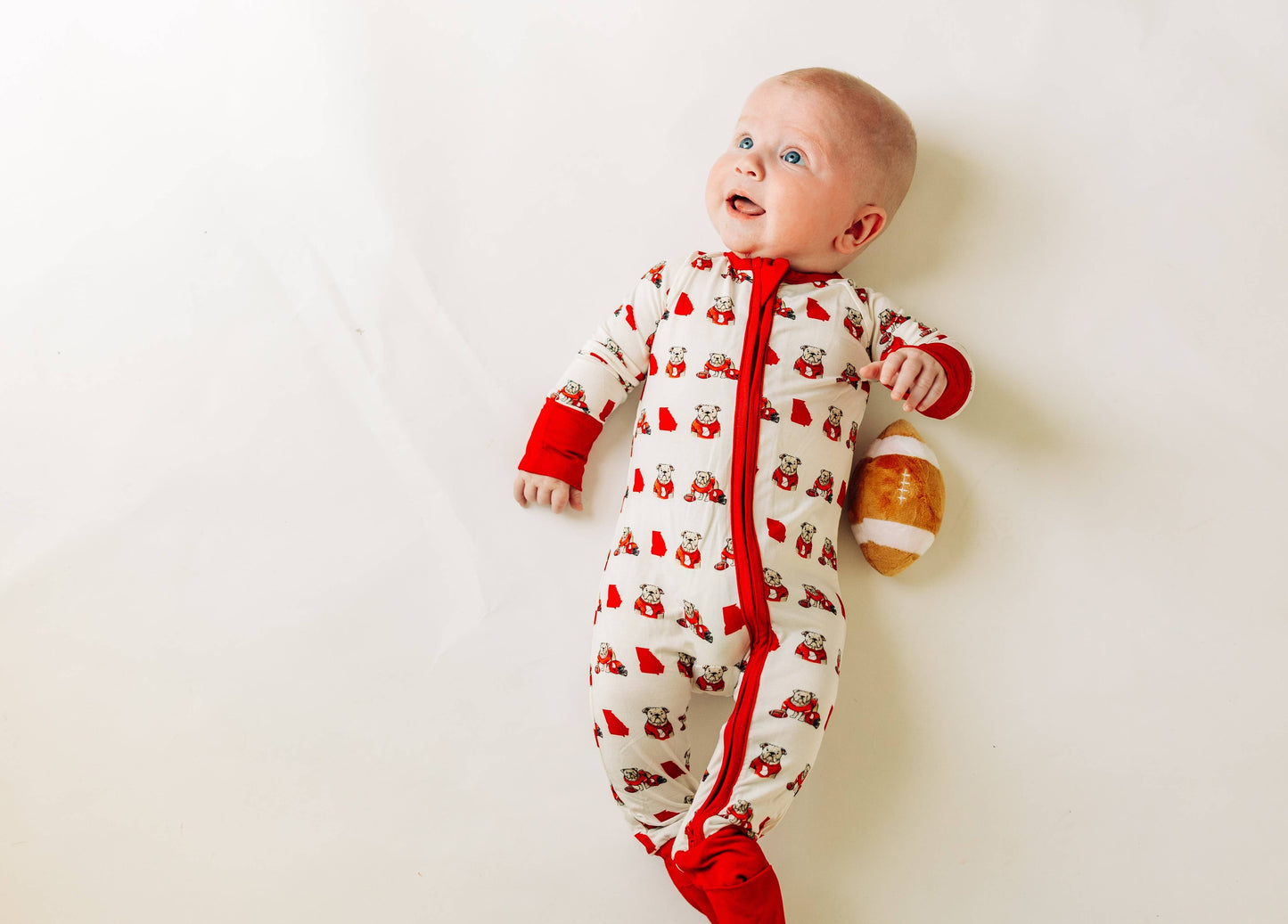 Georgia State Shape Unisex Kids Pajamas