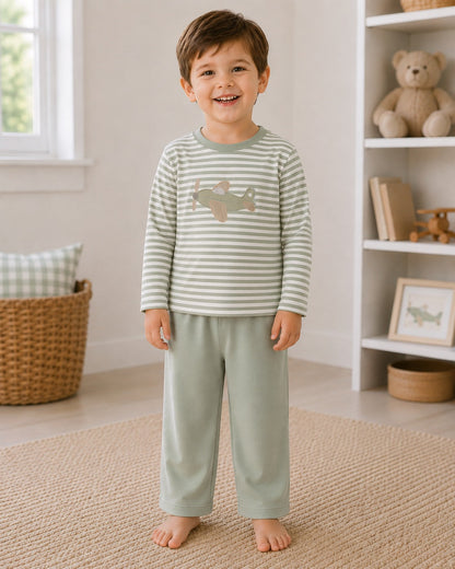 Boys Plane Pant Set - ETA NOVEMBER