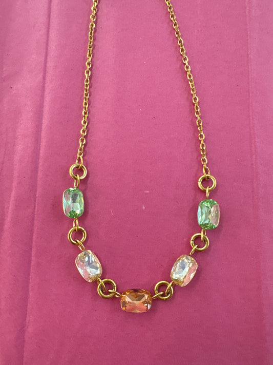 Hart Designs Colorful Gem Necklace