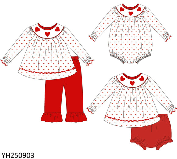 Embroidered Hearts & Swiss Dot * PREORDER ETA FEBRUARY