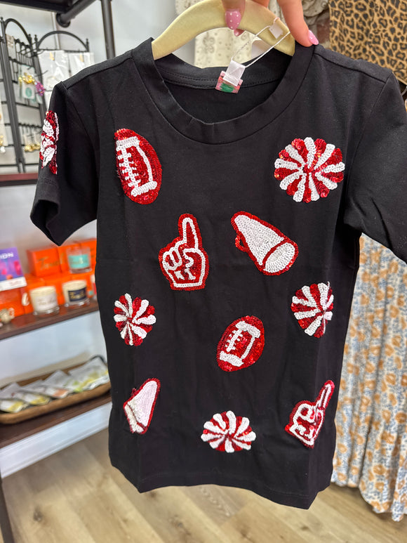 Sequin Team Tops