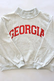 Georgia Mock Neck Reversible Sweatshirt