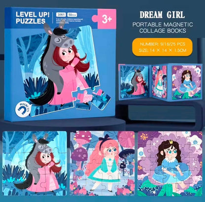 Magnetic Puzzle Books
