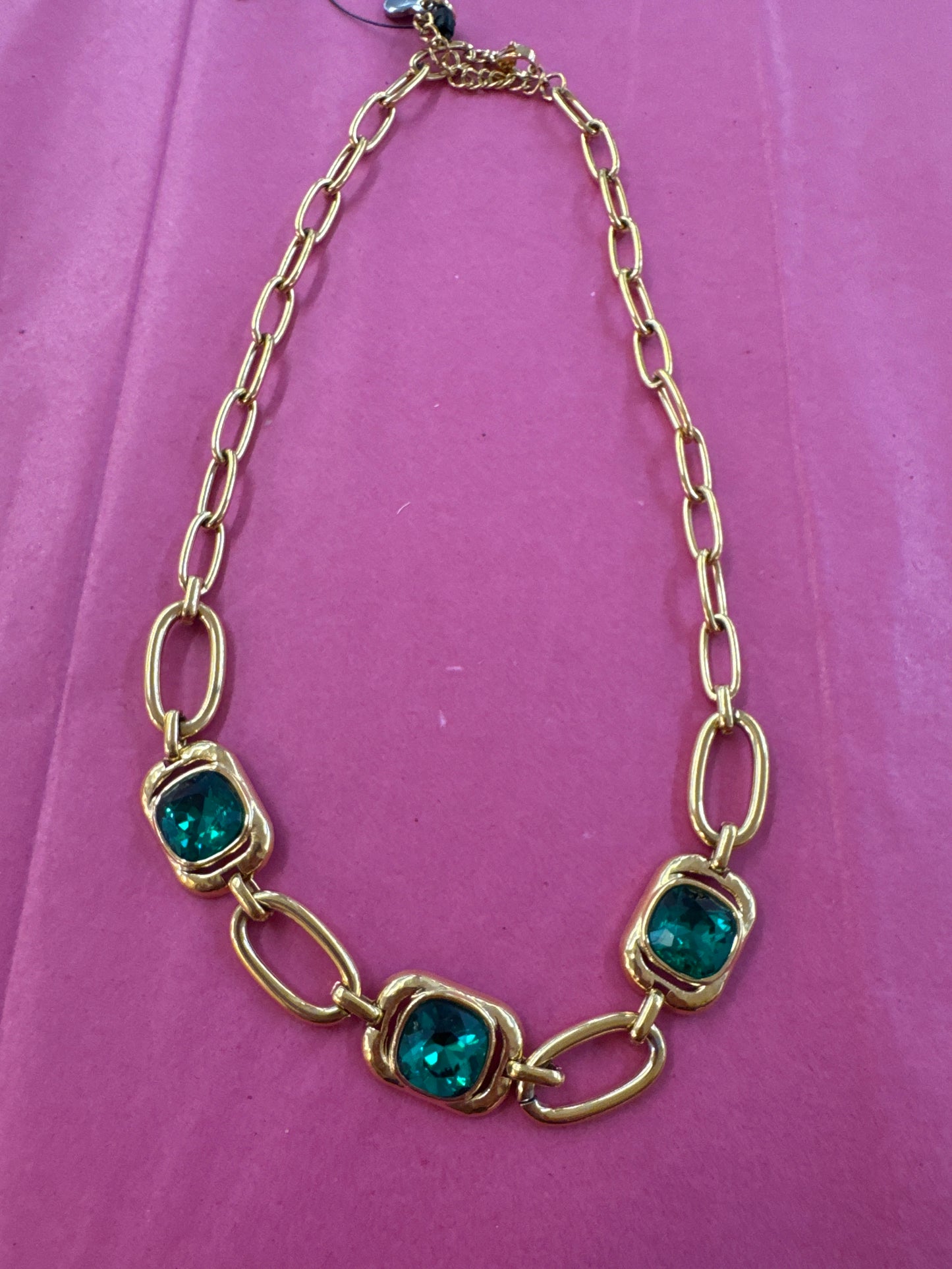 Hart Designs Green Gem Necklace