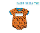 PO74 Yabba Dabba Name Smocks