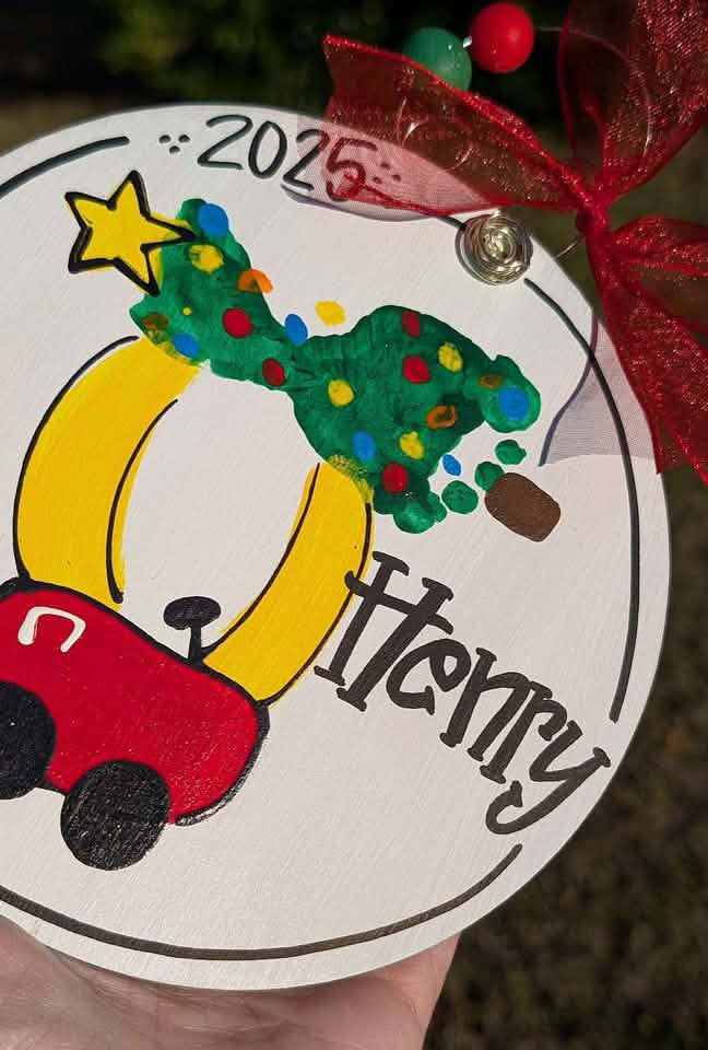 Custom Ornament -- HanWritten by Hannah Jones