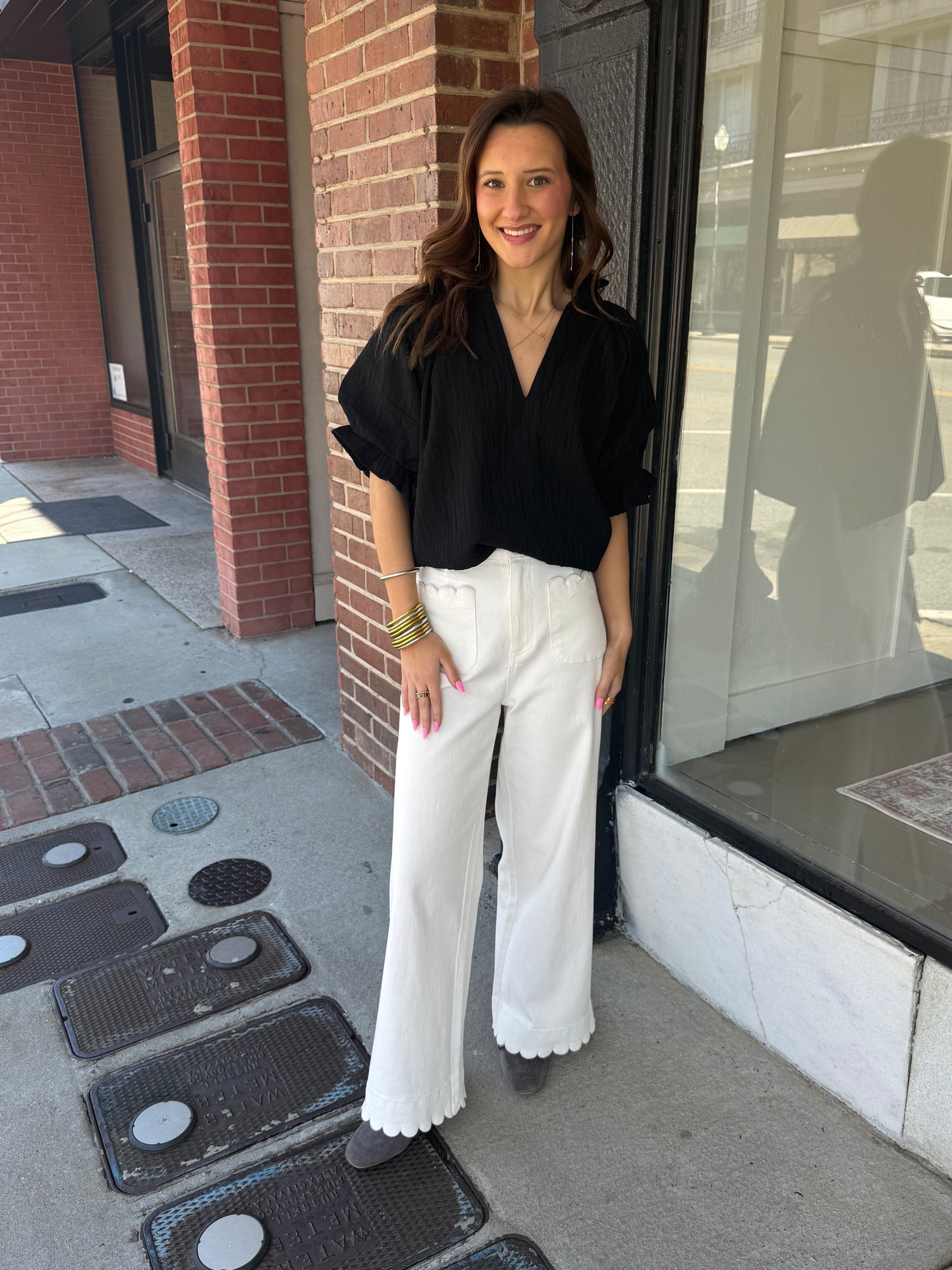 SUNDAY STROLL BLOUSE