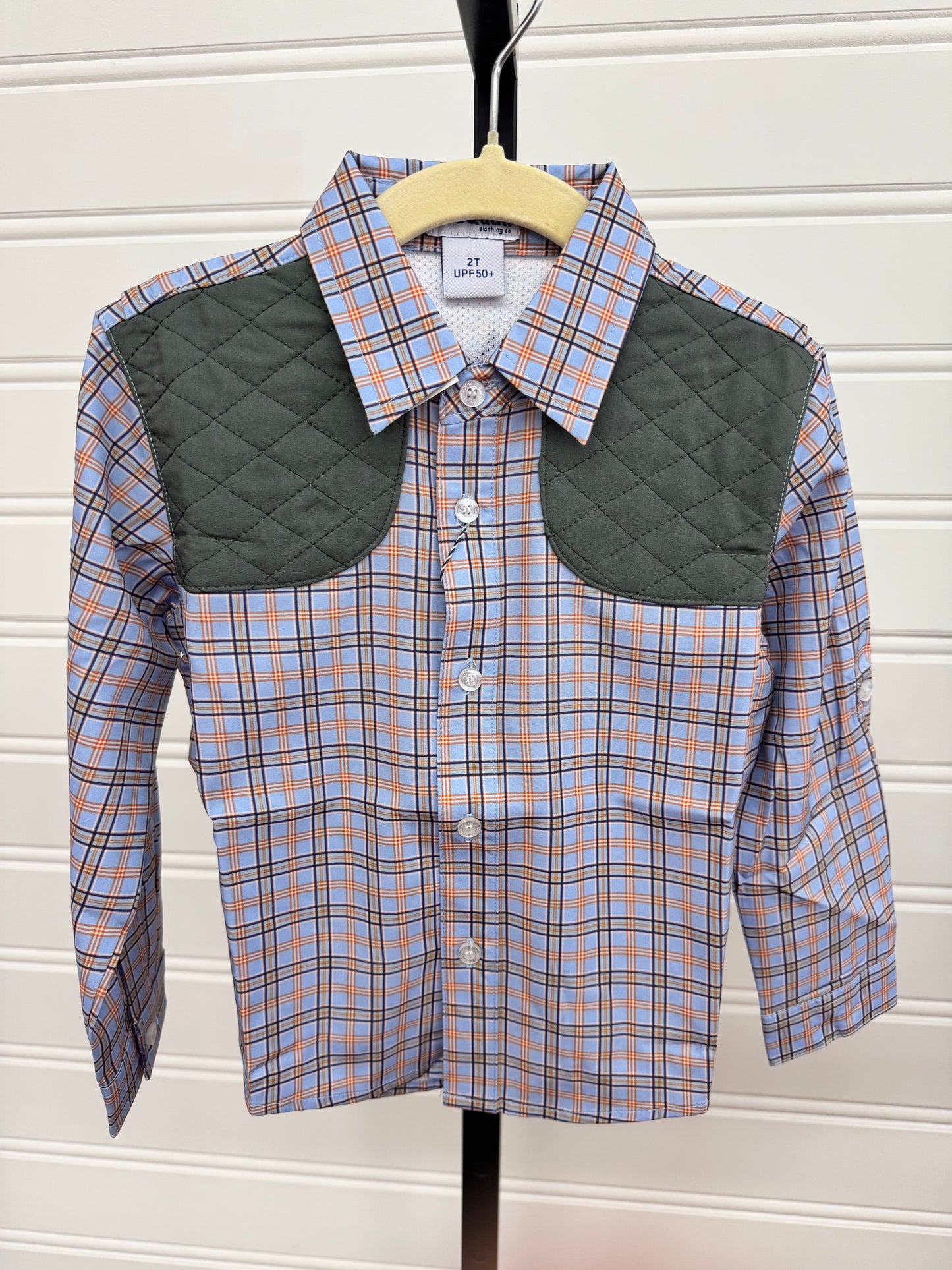 Blue Quail Holiday Tattersall Long Sleeve Shirt