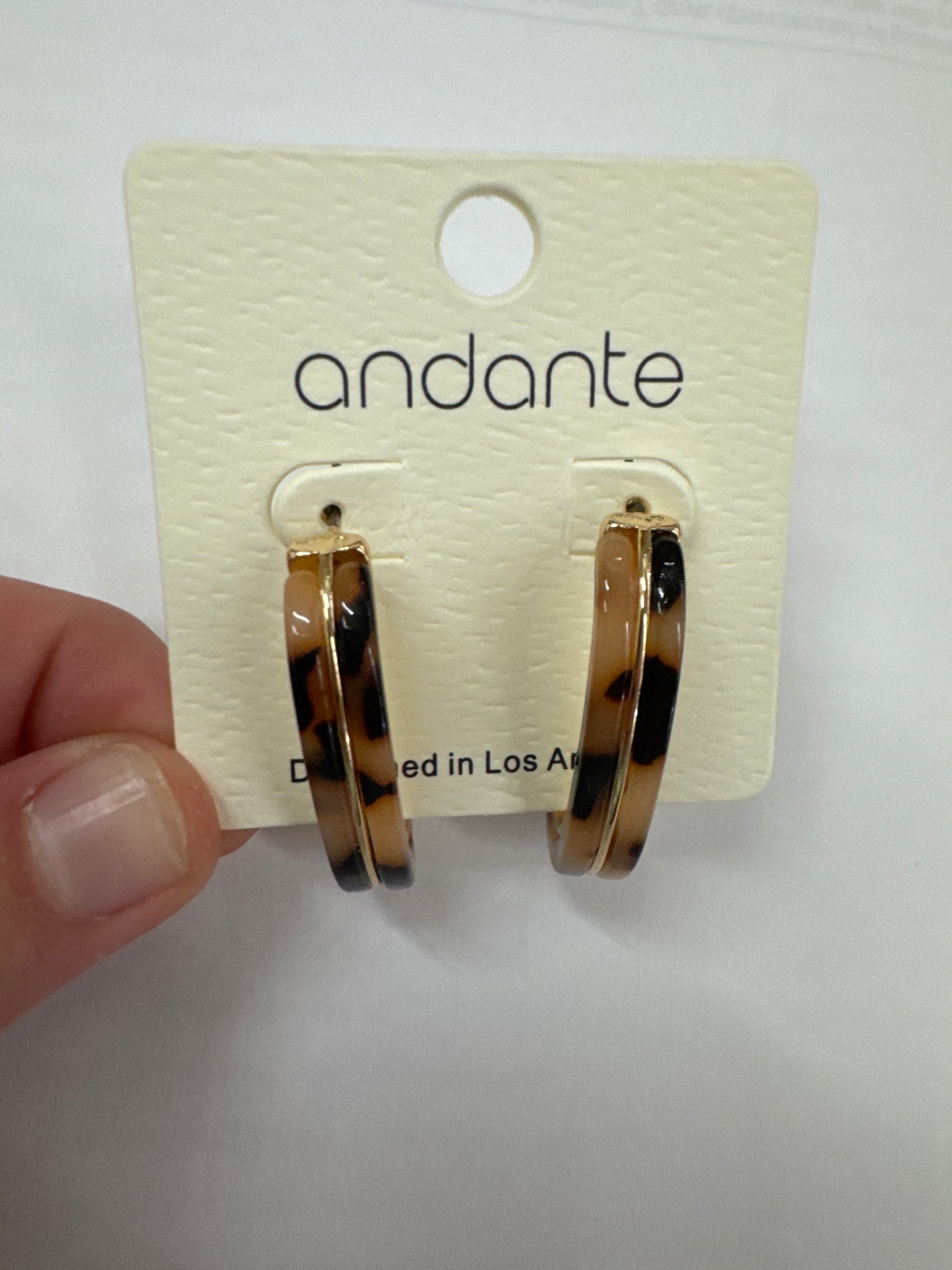 Tortoise Earrings