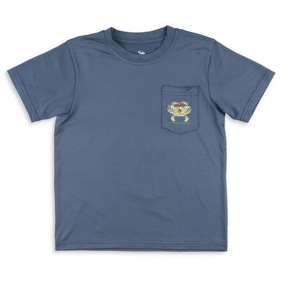 Crab Hunt Performance Graphic Tee