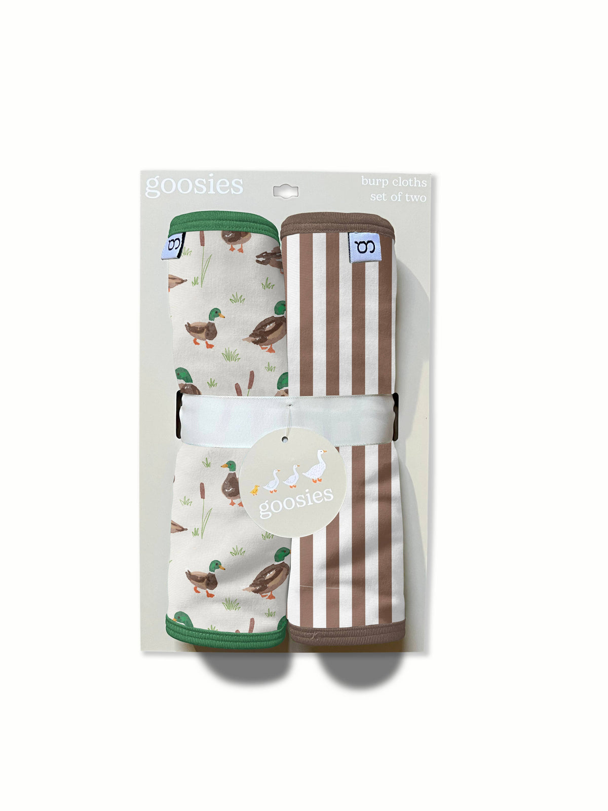 Mallard Drake Ducks - Burp Cloth Set