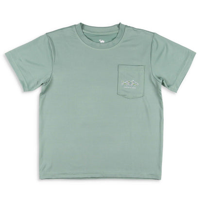 Coastal Camo Performance Graphic Tee