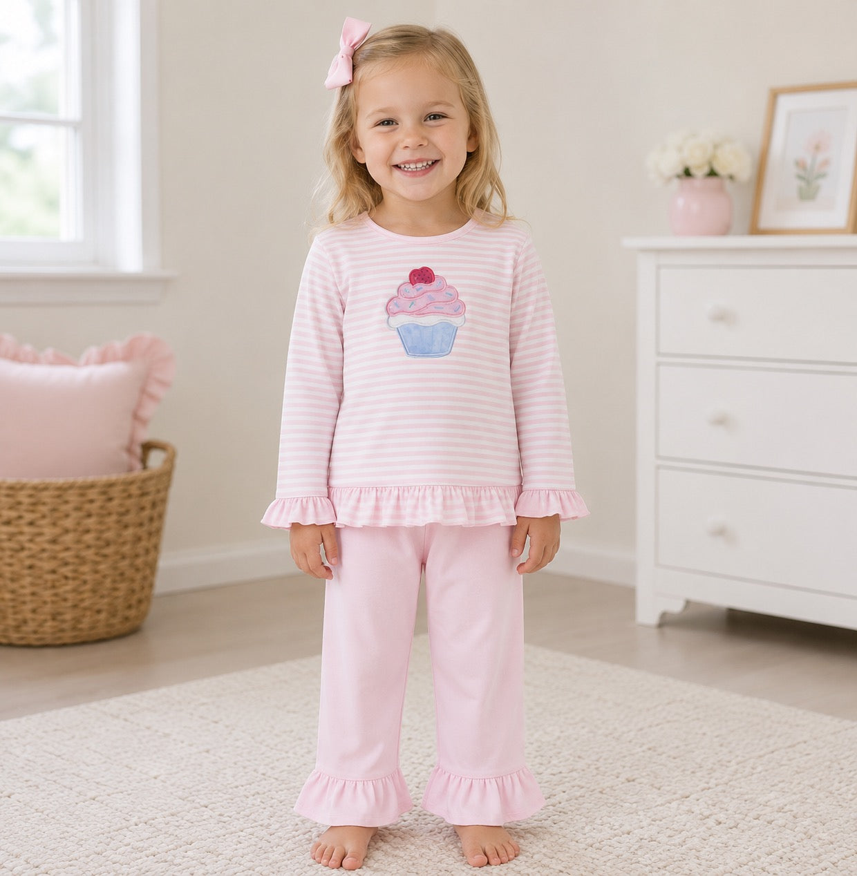 Girls Cupcake Pant Set - ETA NOVEMBER