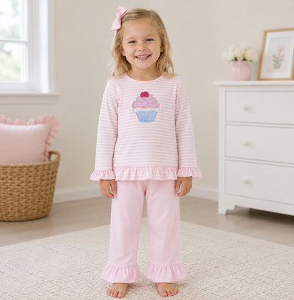 Girls Cupcake Pant Set - ETA NOVEMBER