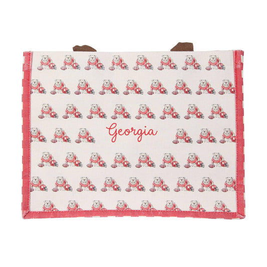 Bulldogs Pattern Tote Bag