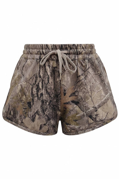 IP5425-2ACAMO | Camouflage Drawstring Dolphin Short