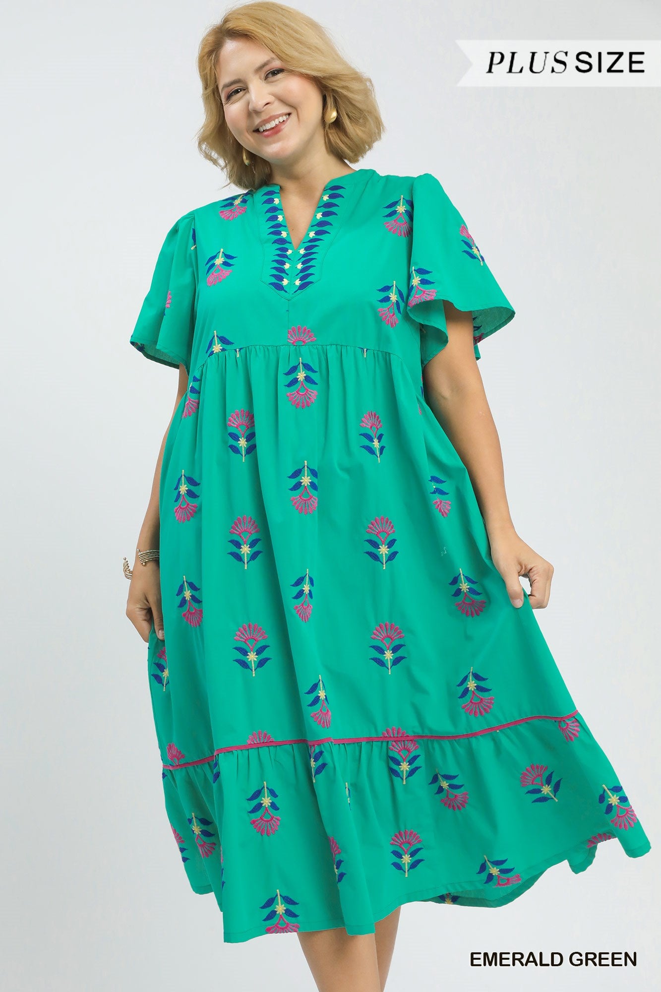 PLUS MAGNOLIA MEDOW DRESS