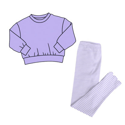 Lazy Daizy Lavender Sweatshirt & Leggings Set - ETA NOVEMBER
