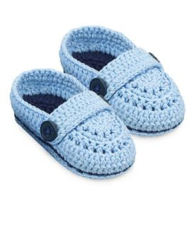 Mocs Crochet Bootie 1 Pair