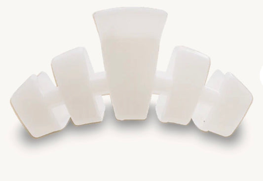 Teleties Small “Coconut White”