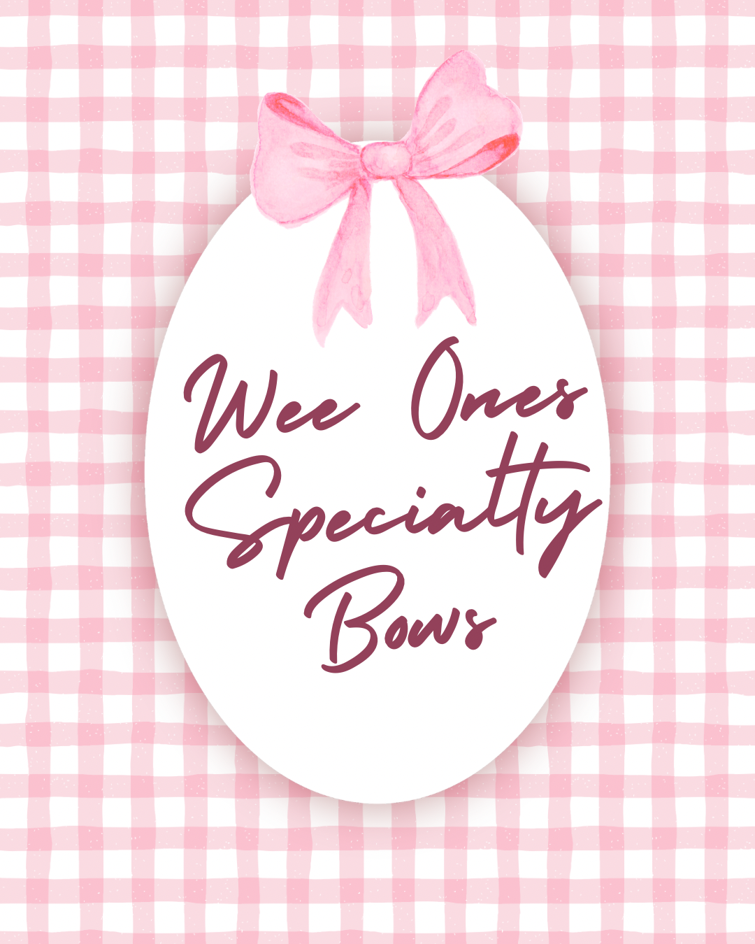 Wee Ones Specialty Bow