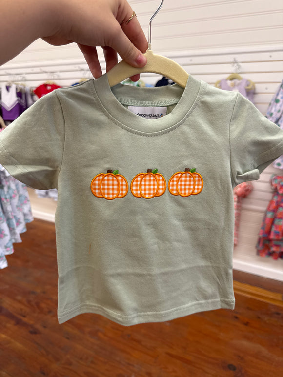 Plaid Pumpkin Trio