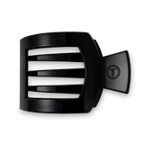 Square Flat Hair Clip | Large | Jet Black