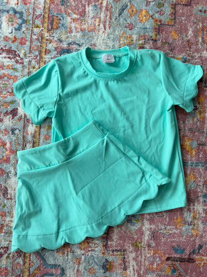 Neon Scalloped Sets