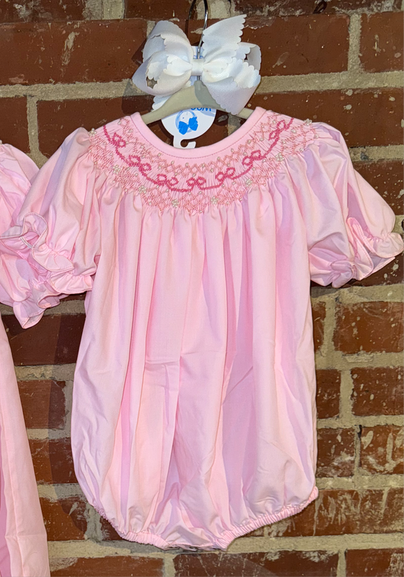 Dainty Bow Smock Bubble