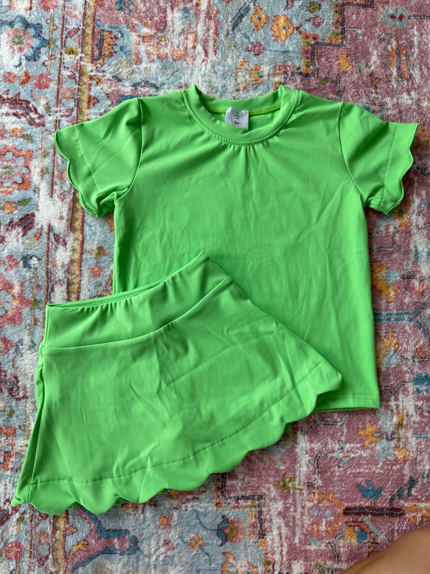 Neon Scalloped Sets
