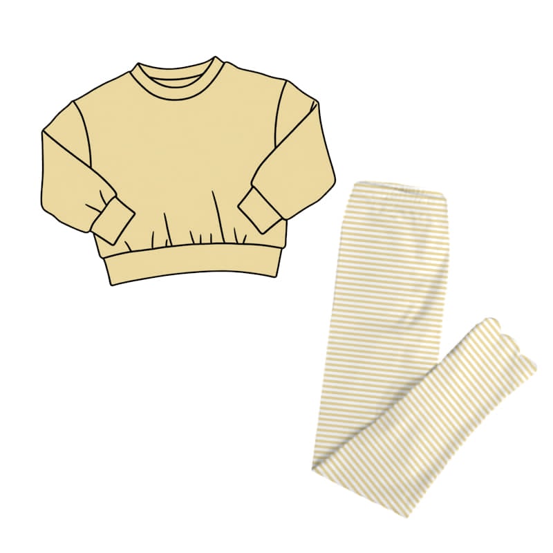 Lazy Daizy Yellow Sweatshirt & Leggings Set - ETA NOVEMBER