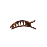 Flat Rectangle Hair Clip | Small | Tortoise