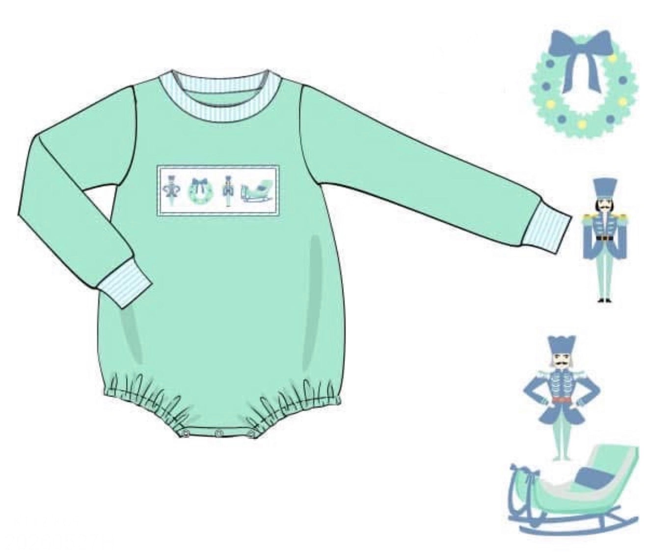 PO92 Pastel Nutcrackers Bubble