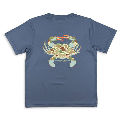 Crab Hunt Performance Graphic Tee