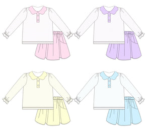Bitty Dot Skort Sets * PREORDER ETA FEBRUARY
