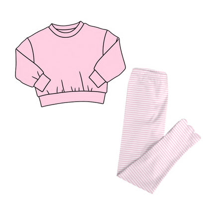 Lazy Daizy Pink Sweatshirt & Leggings Set - ETA NOVEMBER