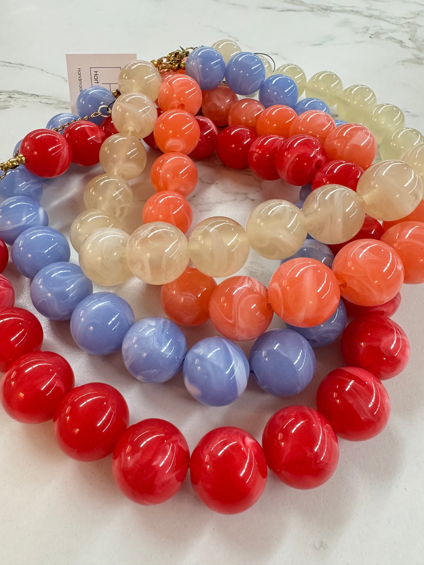 HD Chunky Marble Necklaces