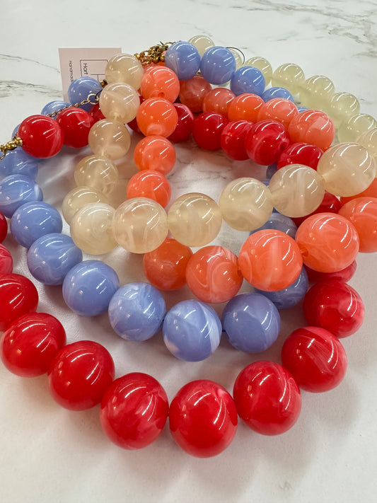 HD Chunky Marble Necklaces