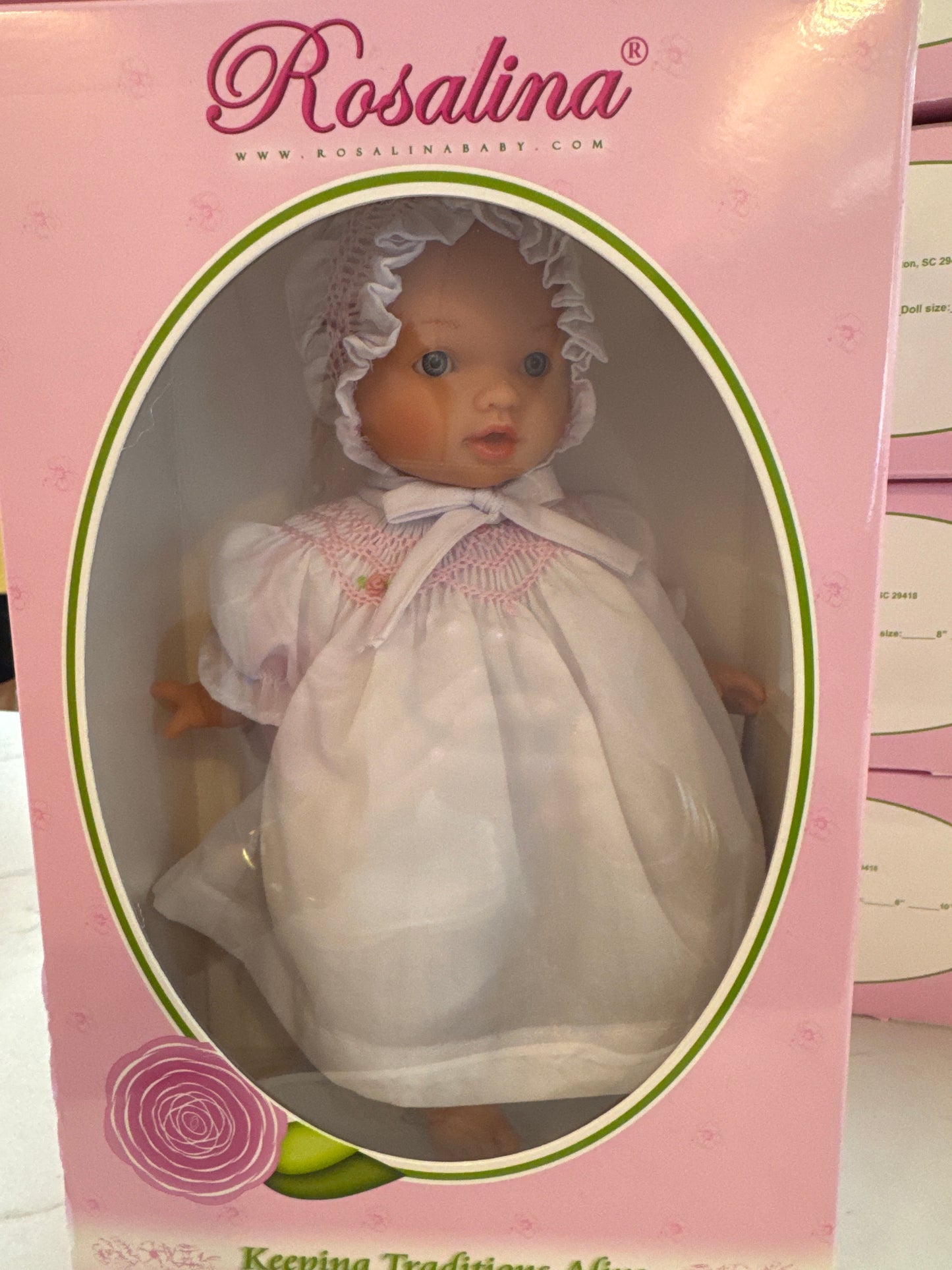 Abby w/ Bonnet 10” Doll
