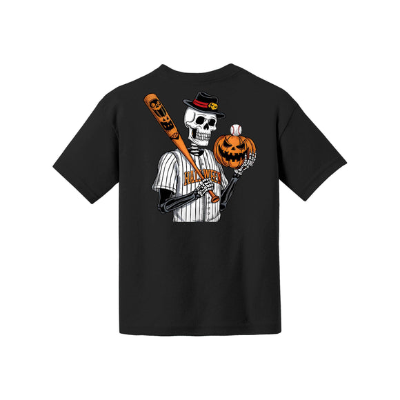 Skeleton Halloween Youth Tee