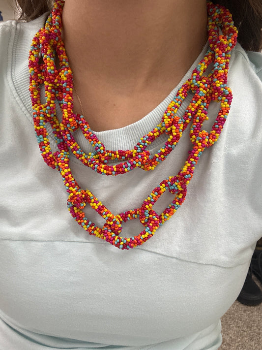 Beaded Chain Necklace