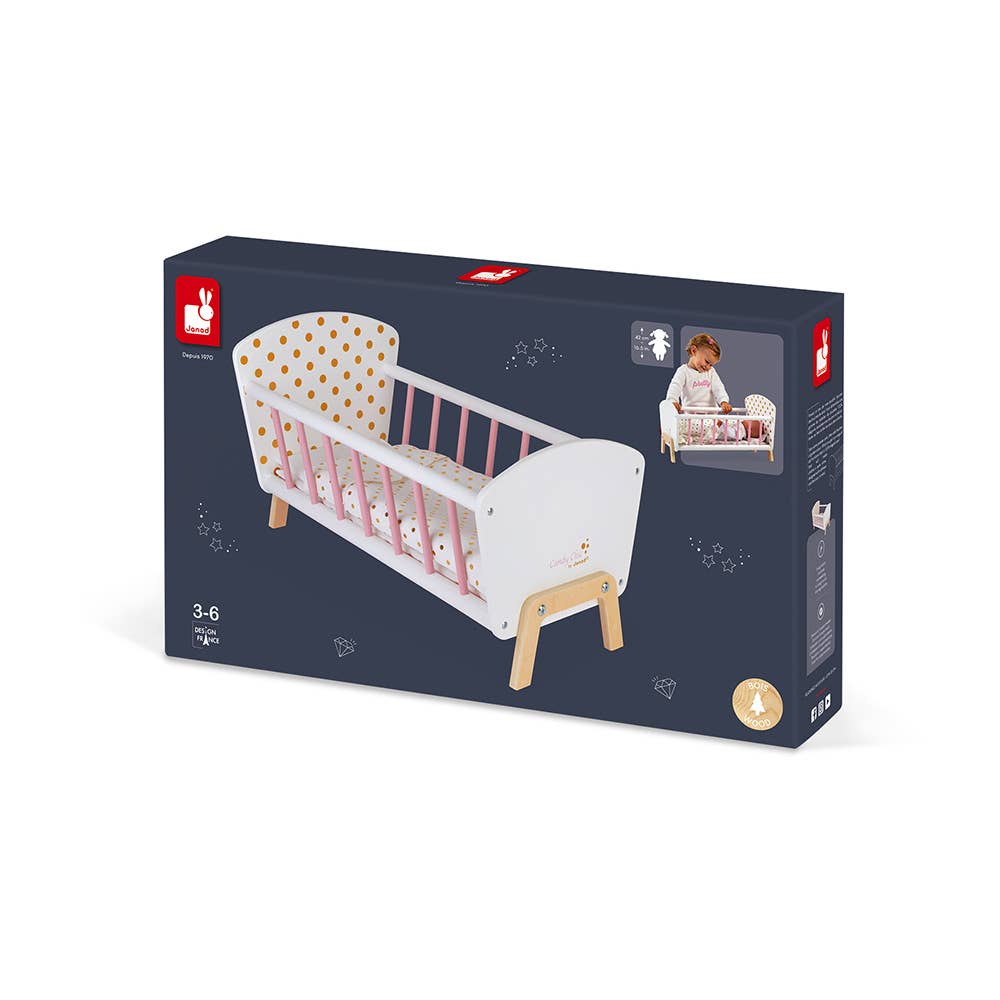 Candy Chic | Doll's Bed | Pretend Play | Imitation wood toy