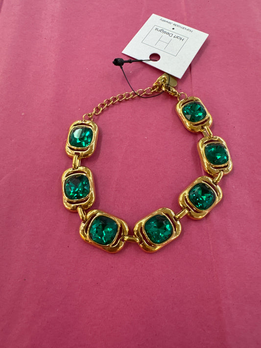 Hart Designs Green Gem Bracelets
