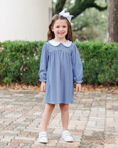 Navy Stripe Lottie Dress