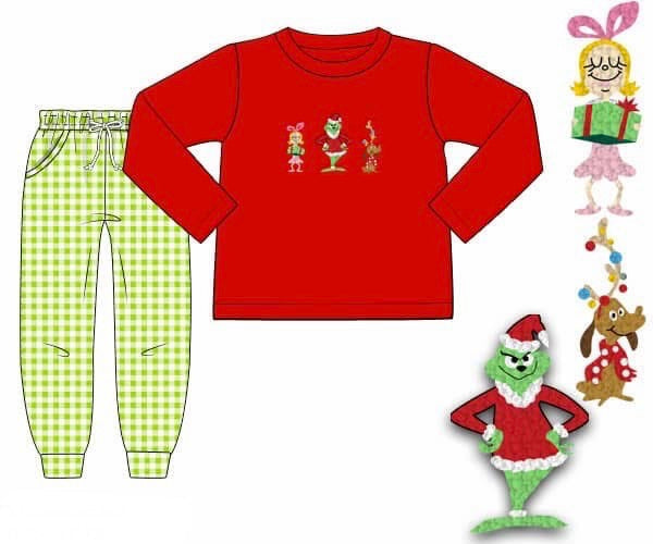 PO92 Where Are You Christmas Jogger Set