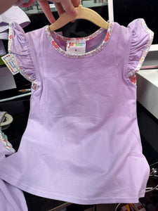 Lavender Garden short set
